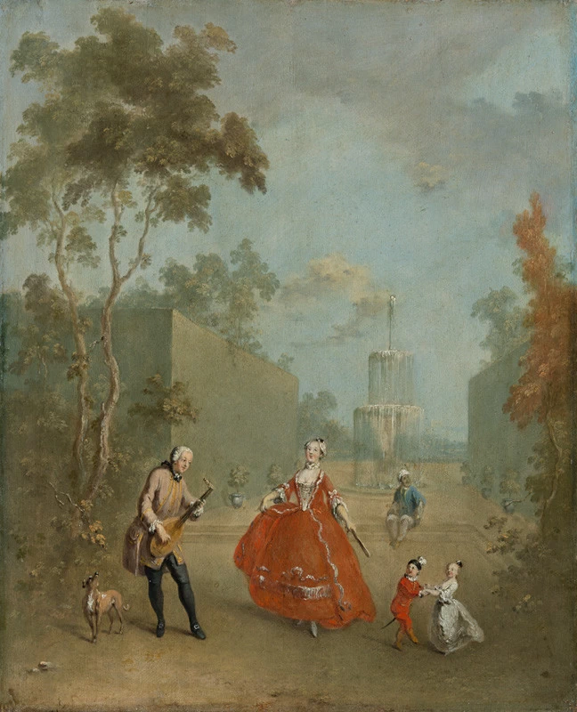 Ballerina di un minuetto - Galleria Nazionale di Praga